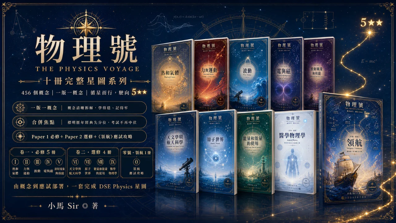 物理號 - The Physics Voyage 十冊完整星圖系列 | 明道教育 Lumos Education