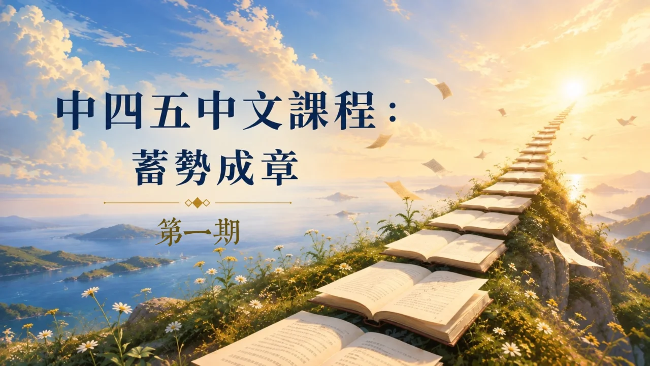 中四五 DSE 中文常規課程 - 蓄勢成章(第一期) | 明道教育 Lumos Education
