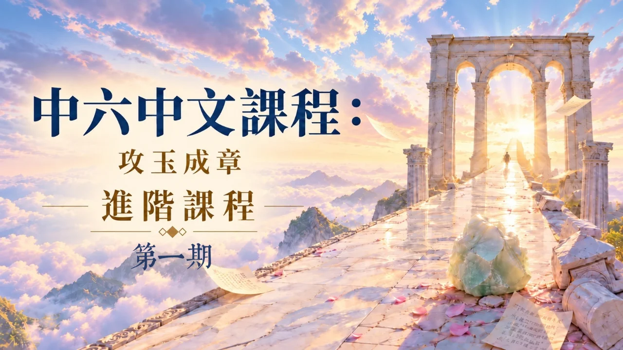2027 DSE 中六中文進階課程 - 攻玉成章 (第一期) | 明道教育 Lumos Education