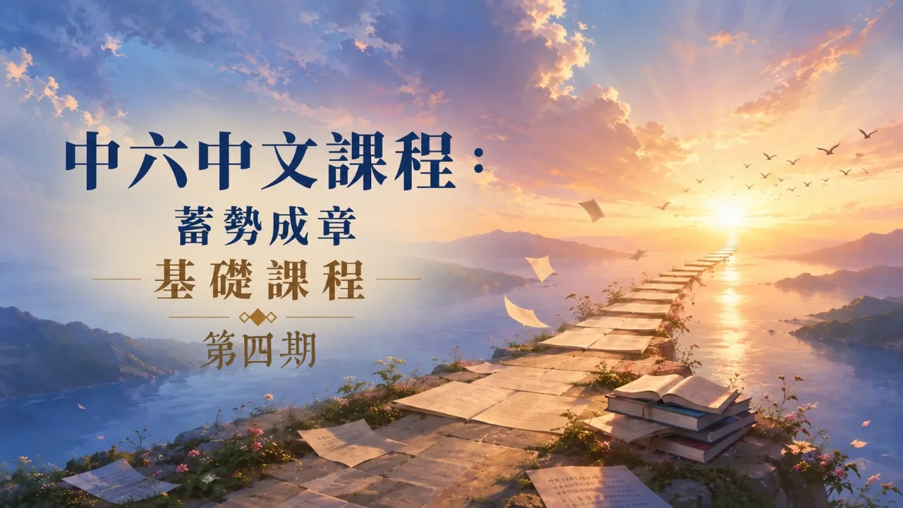 中六 DSE 中文補底課程 - 蓄勢成章(第四期) | 明道教育 Lumos Education