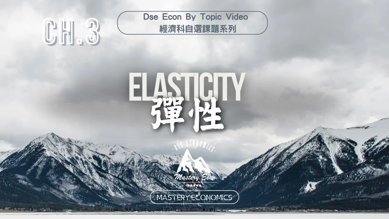 Mastery Econ【By Topic】Ch3 Elasticity | 明道教育 Lumos Education