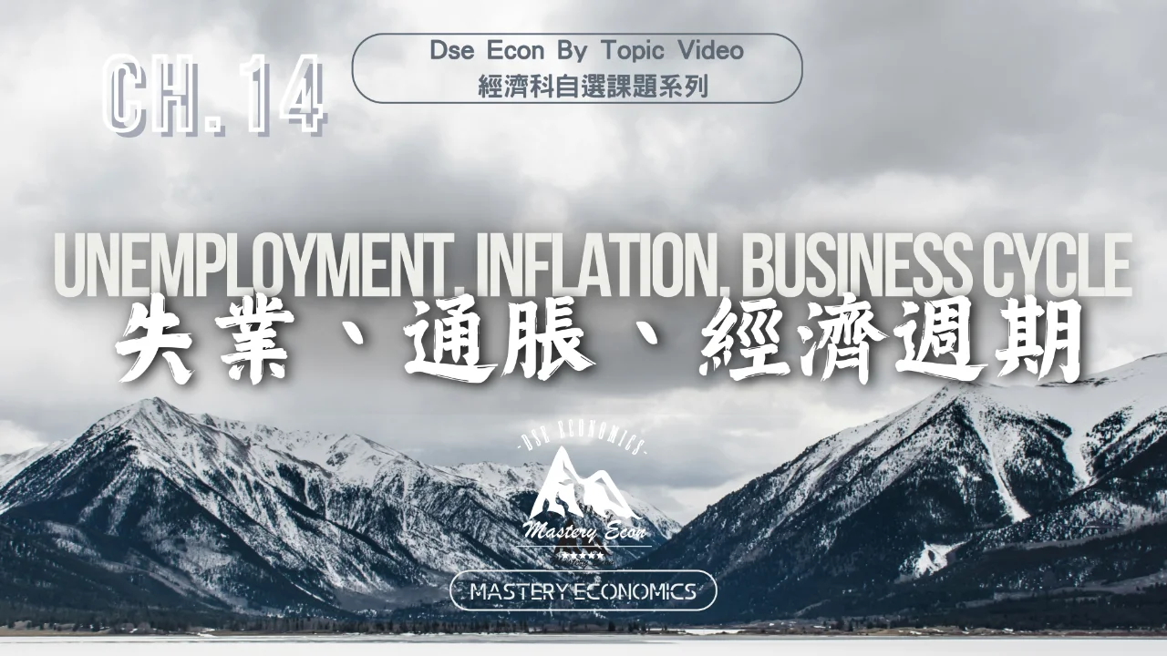 Mastery Econ【By Topic】Ch14 Unemployment, Inflation, Business cycle | 明道教育 Lumos Education