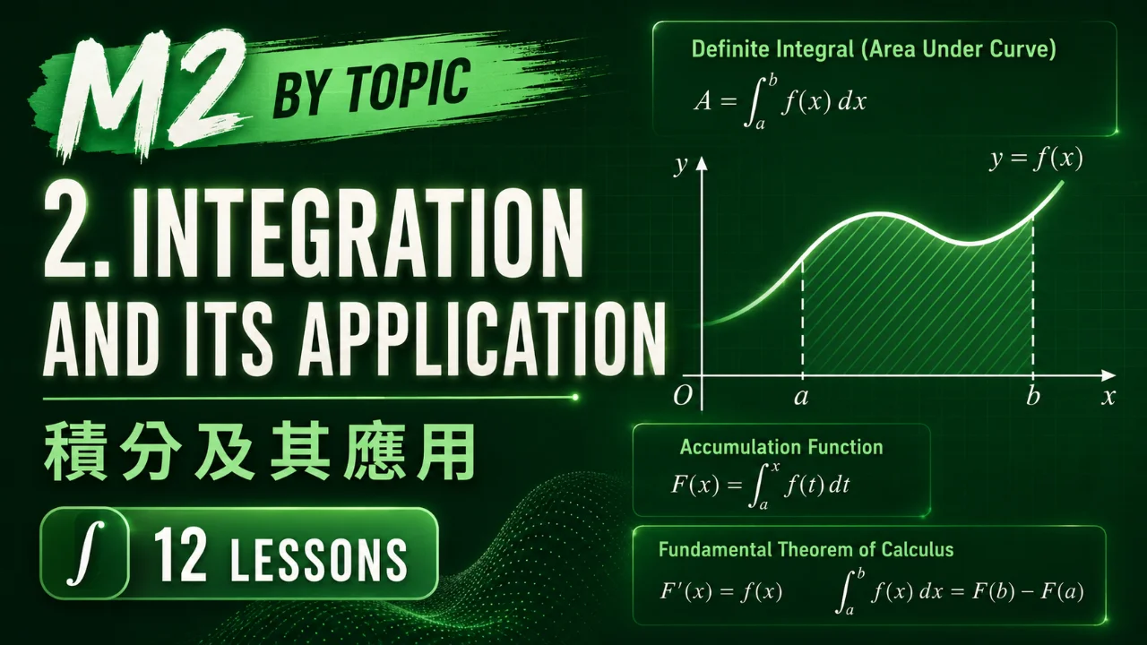 Integration and its application 積分及其應用 | 明道教育 Lumos Education