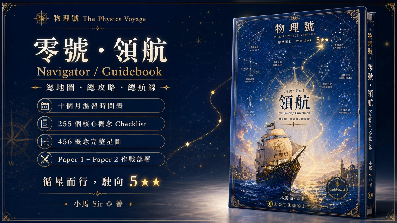 物理號 - 領航(零號 · 應試攻略) | 明道教育 Lumos Education