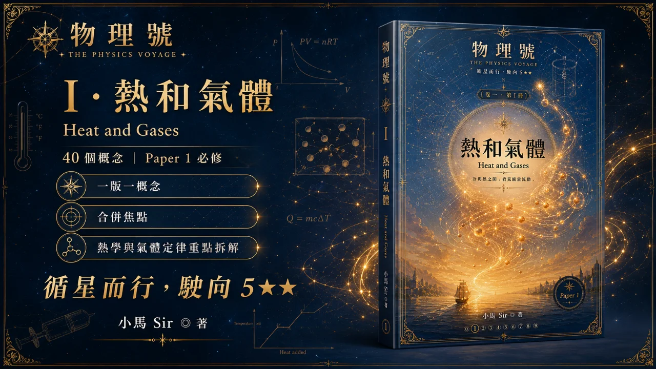 物理號 - 熱和氣體 Heat and Gases(卷一 · 第 I 冊(必修)) | 明道教育 Lumos Education