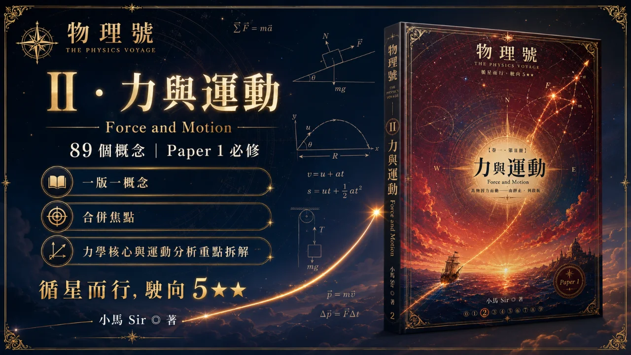 物理號 - 力與運動(卷一 · 第 II 冊(必修)) | 明道教育 Lumos Education