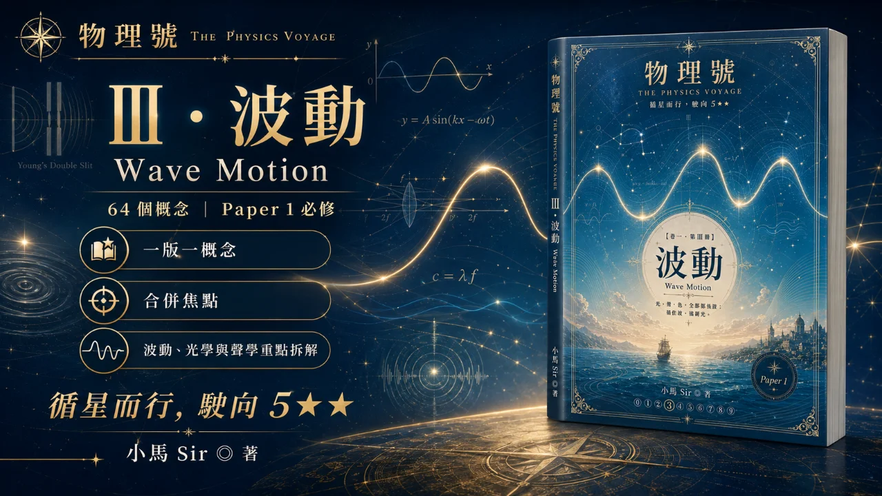 物理號 - 波動 Wave Motion(卷一 · 第 III 冊(必修)) | 明道教育 Lumos Education