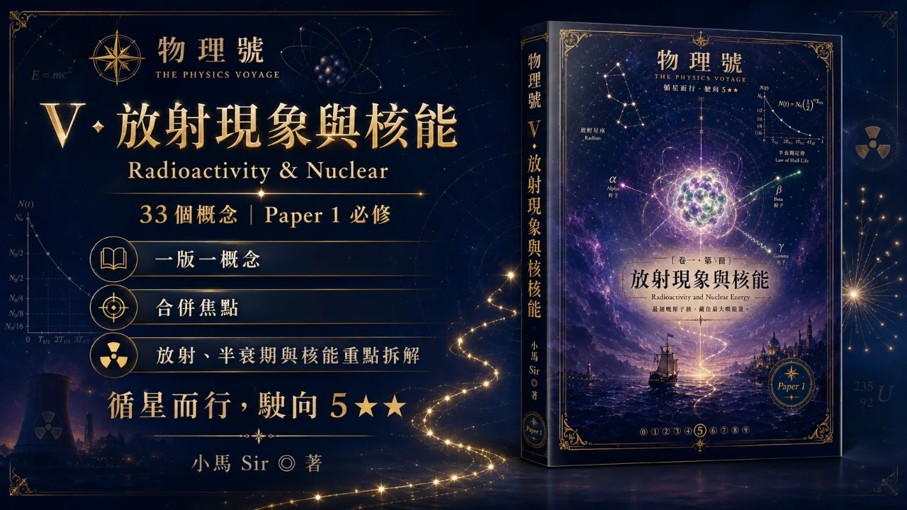 物理號 - 放射現象與核能(卷一 · 第 V 冊(必修)) | 明道教育 Lumos Education